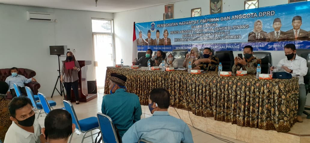 Reses Anggota DPRD Kota Pangkalpinang, (Dapil I) Kecamatan  Bukit intan dan Girimaya
